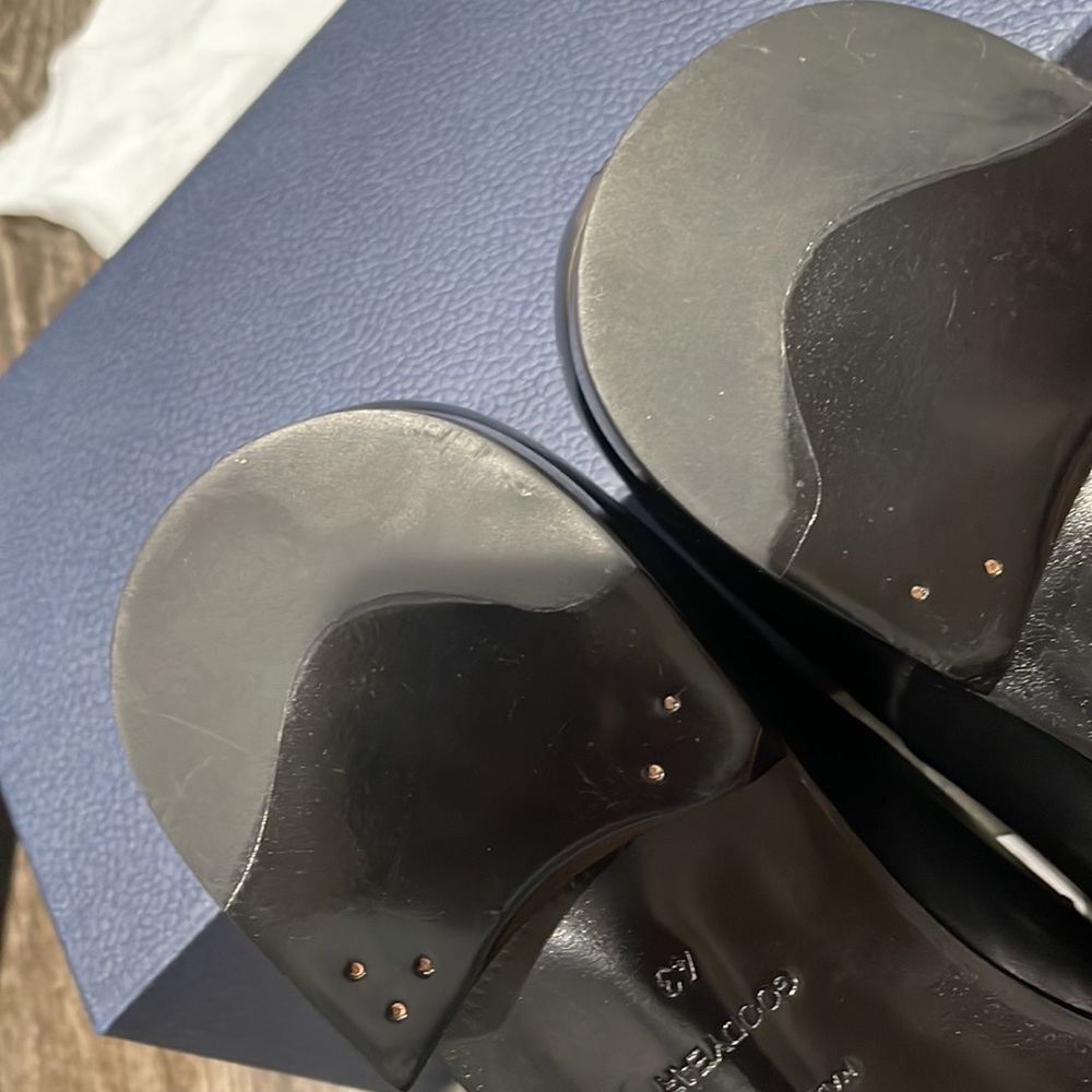 DIOR DERBY PATINA CALF BLACK SHOES - Picture 8 of 11